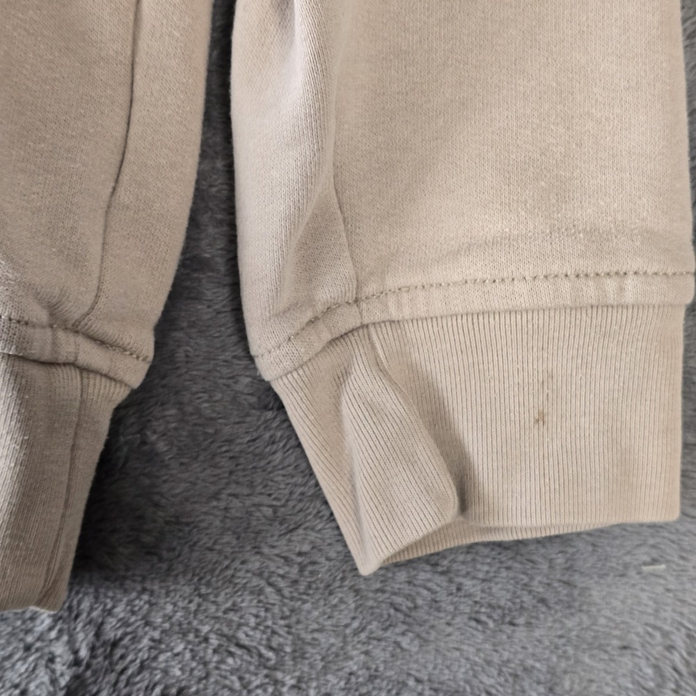 Abercrombie Kids Hoodie Youth 13/14 Beige Pullover Kangaroo Pocket - Picture 8 of 16